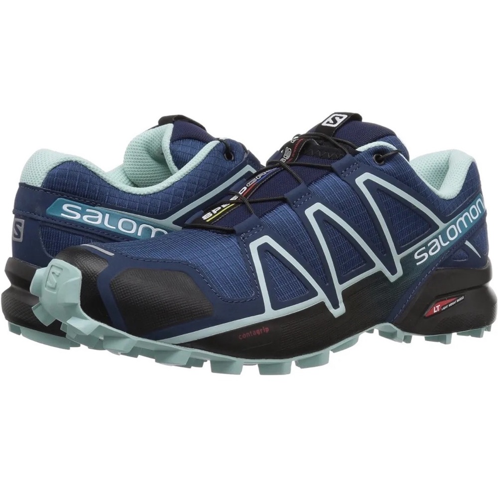 Salomon Speedcross 4 Poseidon Blue Trail Running Hiking Shoes